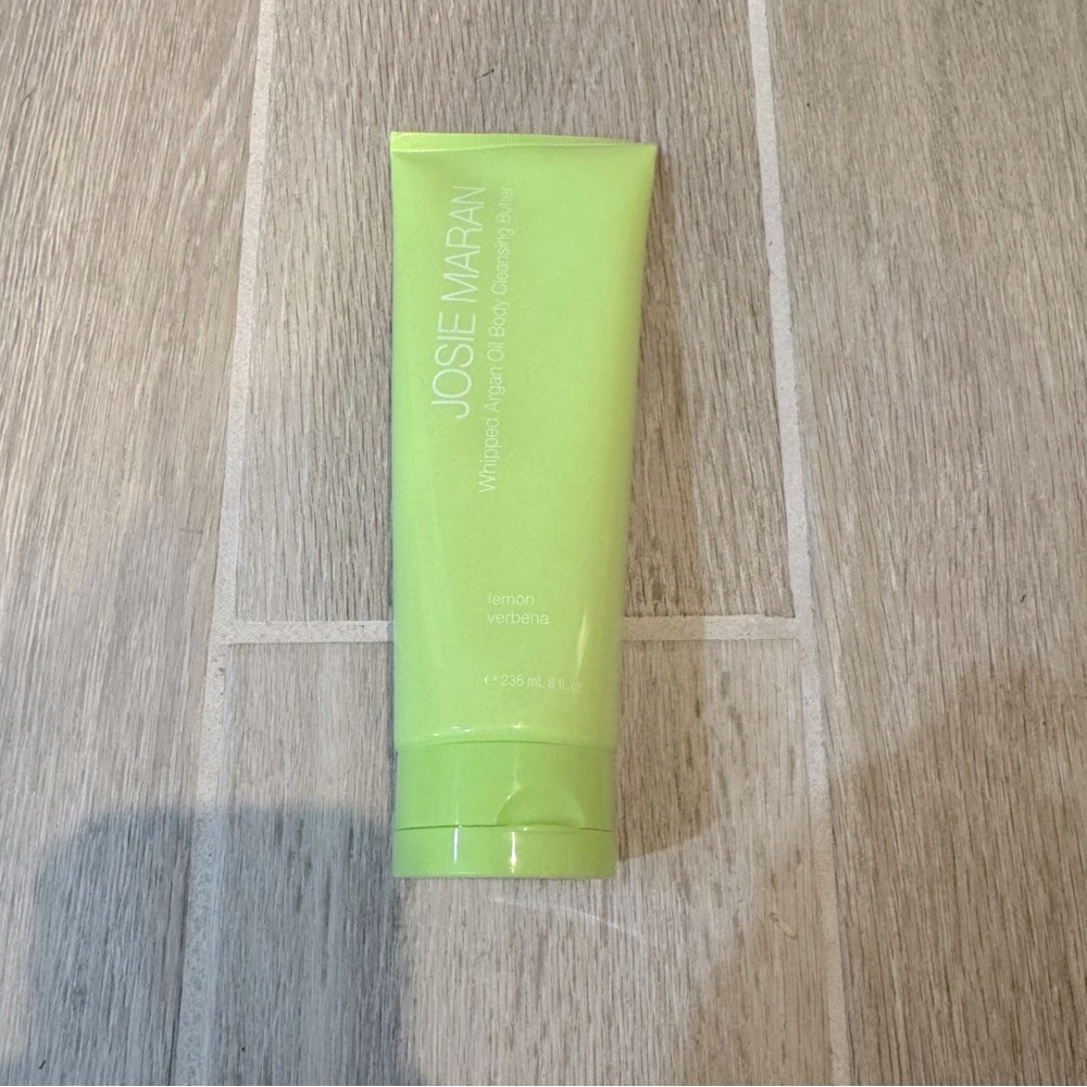 NWT Sealed Josie Maran Whipped Argan Oil Lemon Verbena Body Cleansing Butter